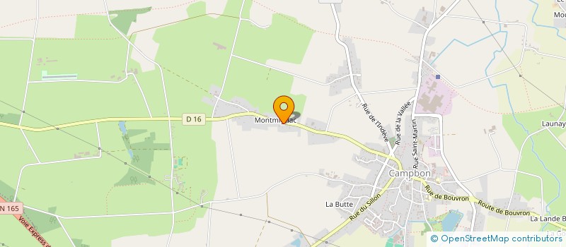 localisation de l'entreprise MADAME SYLVIE MARIE YVETTE COQUET  CAMPBON