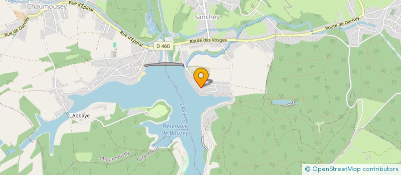 localisation de l'entreprise MADAME SYLVIE MARQUELET  SANCHEY