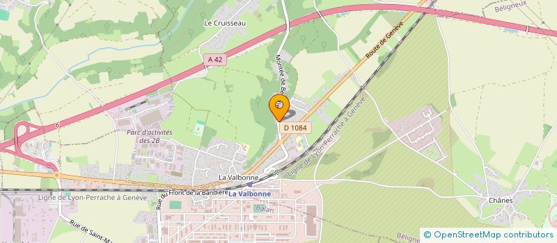 localisation de l'entreprise MADAME SYLVIE MARQUES à BELIGNEUX