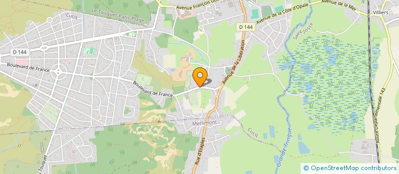 localisation de l'entreprise MADAME SYLVIE MARSON  CUCQ