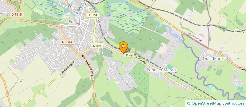 localisation de l'entreprise MADAME SYLVIE MARTEL  PONTS-ET-MARAIS