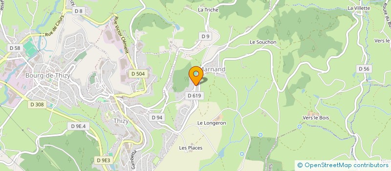 localisation de l'entreprise MADAME SYLVIE MARTIN  COURS