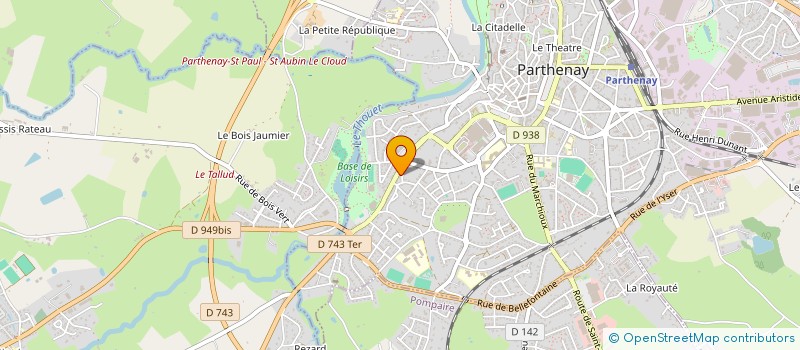 localisation de l'entreprise MADAME SYLVIE MARTIN à VIENNAY
