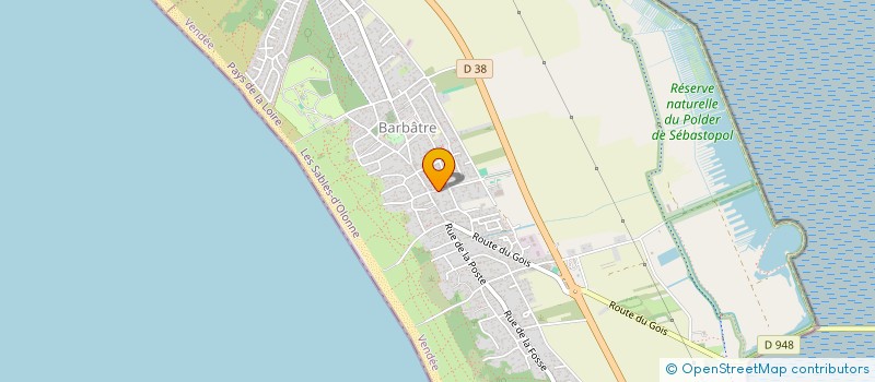 localisation de l'entreprise MADAME SYLVIE MARTIN  BARBATRE