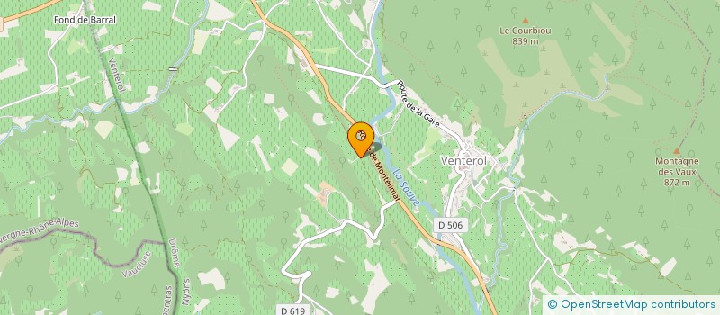 localisation de l'entreprise MADAME SYLVIE MARTIN  CONDORCET