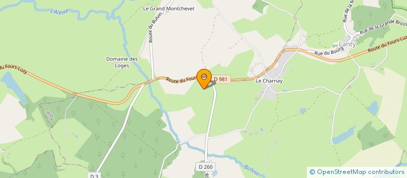 localisation de l'entreprise MADAME SYLVIE MARTIN à LANTY
