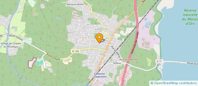 localisation de l'entreprise MADAME SYLVIE MARTIN  SAINT-JEAN-POUTGE