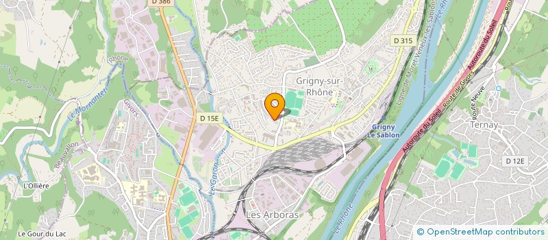 localisation de l'entreprise MADAME SYLVIE MARTIN à GRIGNY