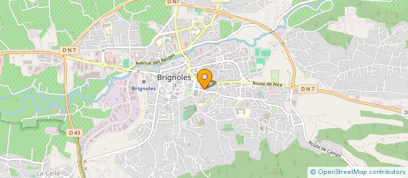 localisation de l'entreprise MADAME SYLVIE MARTIN-DESNOYERS à BRIGNOLES