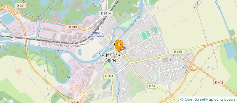 localisation de l'entreprise MADAME SYLVIE MARTINS à NOGENT-SUR-SEINE