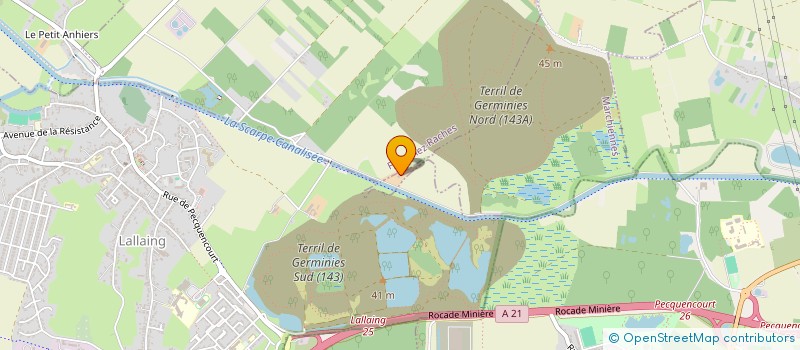 localisation de l'entreprise MADAME SYLVIE MASCLET  MARCHIENNES