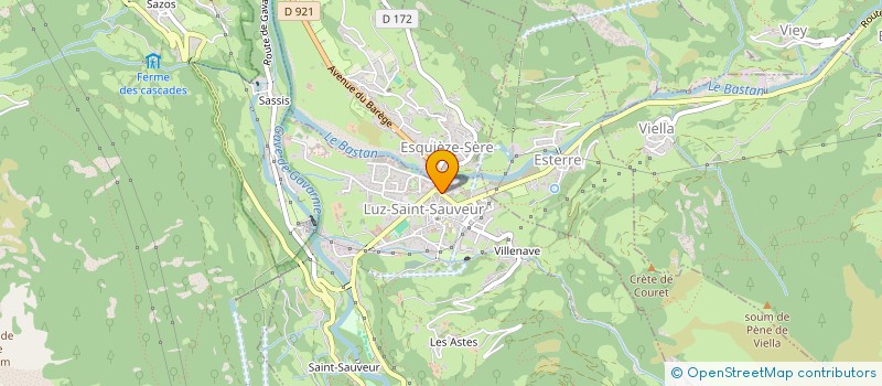 localisation de l'entreprise MADAME SYLVIE MASSOURRE  LUZ-SAINT-SAUVEUR