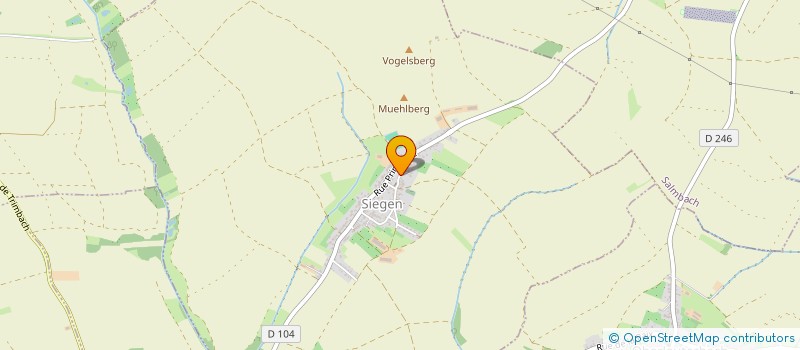 localisation de l'entreprise MADAME SYLVIE MATHERN  SIEGEN