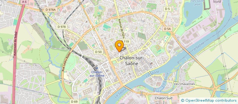 localisation de l'entreprise MADAME SYLVIE MATHIAS  CHALON-SUR-SAONE