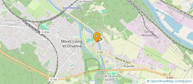 localisation de l'entreprise MADAME SYLVIE MAUCHAUSSAT  DOMATS