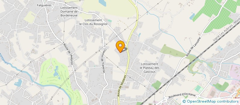 localisation de l'entreprise MADAME SYLVIE MAURE  MONTAUBAN