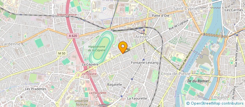 localisation de l'entreprise MADAME SYLVIE MAURY à TOULOUSE