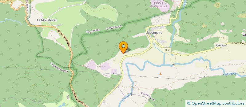 localisation de l'entreprise MADAME SYLVIE MAYER  VALDEROURE