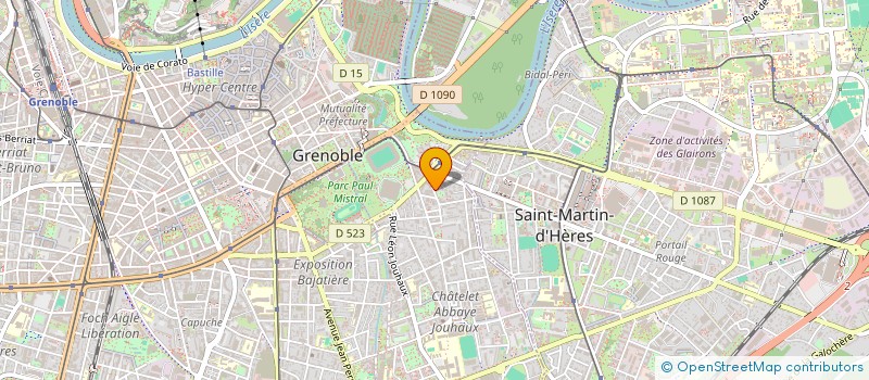 localisation de l'entreprise MADAME SYLVIE MAZE  GRENOBLE