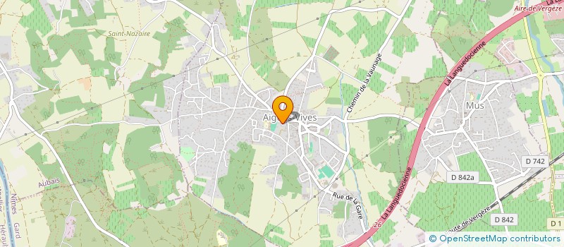 localisation de l'entreprise MADAME SYLVIE MAZILLIER à AIGUES-VIVES