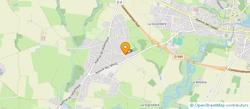 localisation de l'entreprise MADAME SYLVIE MAZURIE à TALMONT-SAINT-HILAIRE