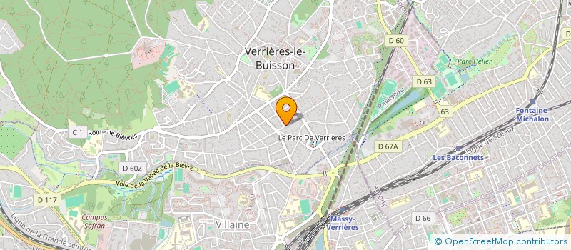 localisation de l'entreprise MADAME SYLVIE MEAUME à VERRIERES-LE-BUISSON
