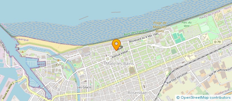 localisation de l'entreprise MADAME SYLVIE MEERSEMAN à DUNKERQUE