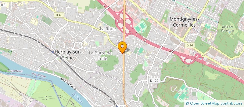 localisation de l'entreprise MADAME SYLVIE MEGRET à MONTIGNY-LES-CORMEILLES