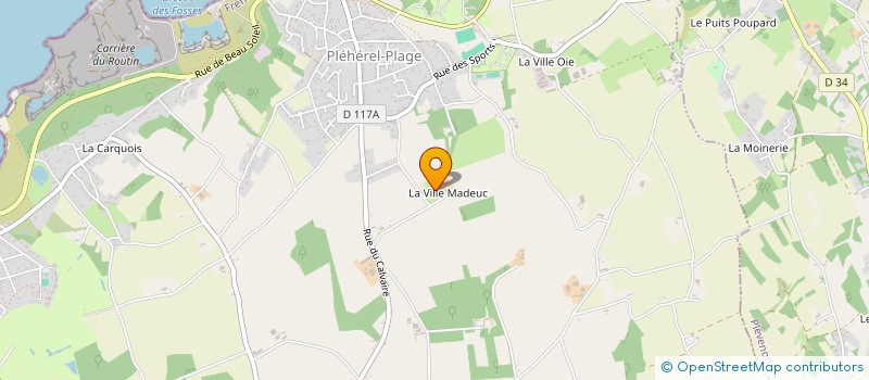 localisation de l'entreprise MADAME SYLVIE MEHEUST  FREHEL