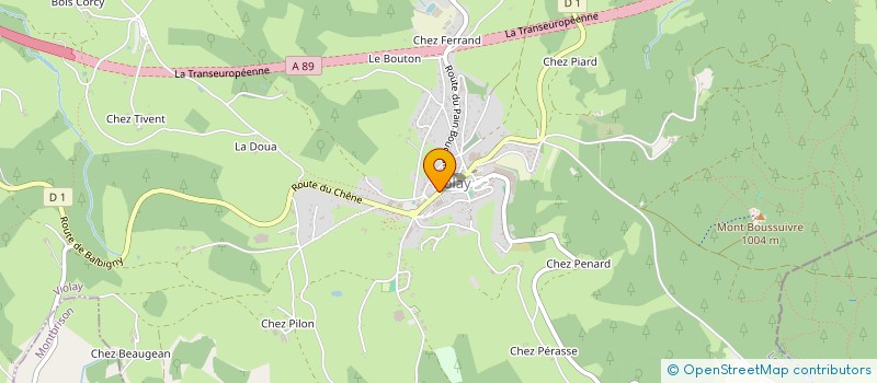 localisation de l'entreprise MADAME SYLVIE MELAY  VIOLAY