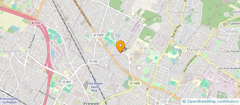 localisation de l'entreprise MADAME SYLVIE MELLADO à SAINT-PRIX