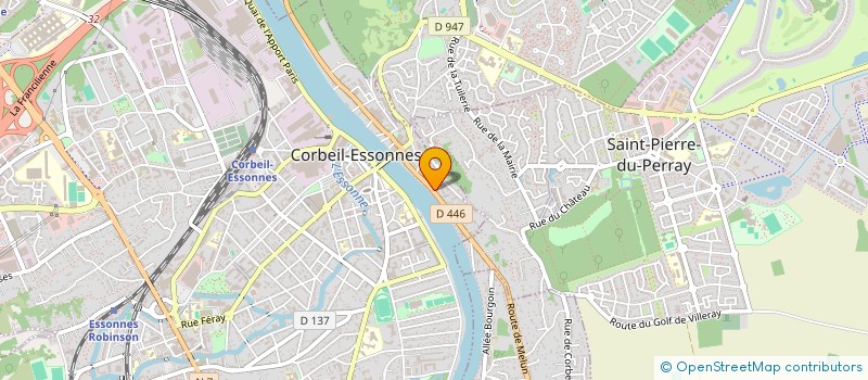 localisation de l'entreprise MADAME SYLVIE MEN à CORBEIL-ESSONNES