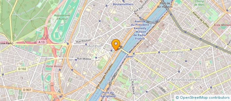 localisation de l'entreprise MADAME SYLVIE MERCIER  PARIS