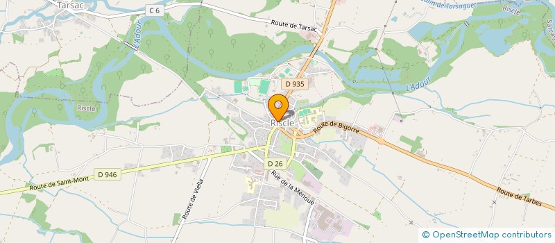 localisation de l'entreprise MADAME SYLVIE MERIAUX  RISCLE