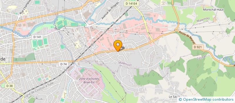 localisation de l'entreprise MADAME SYLVIE MERILLER  MALEMORT