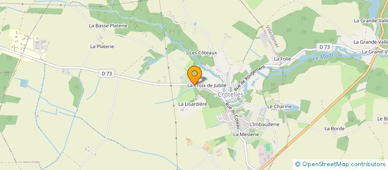 localisation de l'entreprise MADAME SYLVIE MESLIER à LES HERMITES
