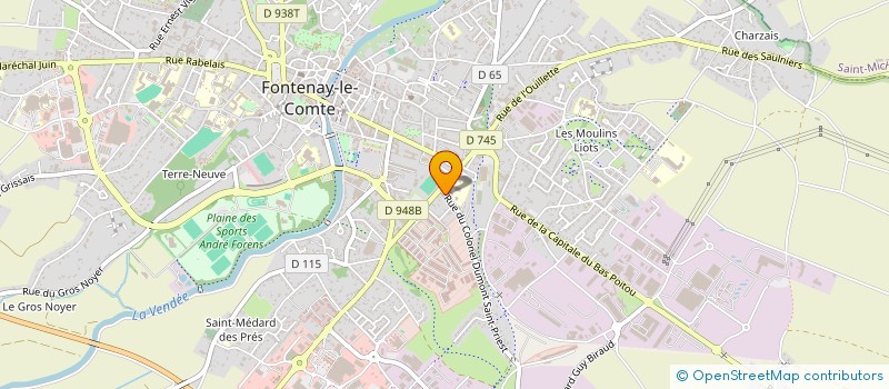 localisation de l'entreprise MADAME SYLVIE METAIS à FONTENAY-LE-COMTE