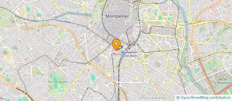 localisation de l'entreprise MADAME SYLVIE METTETAL à MONTPELLIER