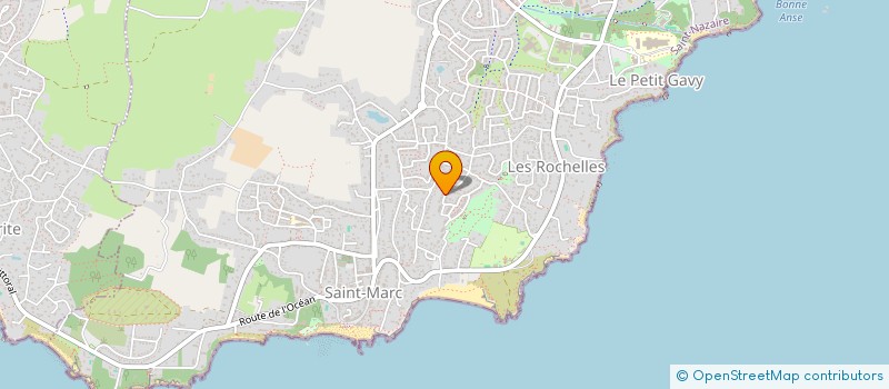 localisation de l'entreprise MADAME SYLVIE MEUNIER  SAINT-NAZAIRE