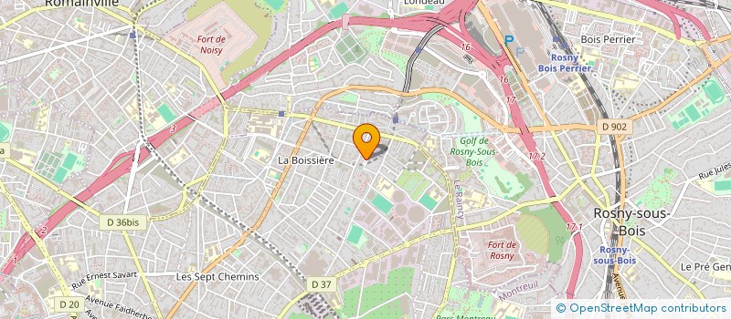 localisation de l'entreprise MADAME SYLVIE MIALHE à MONTREUIL