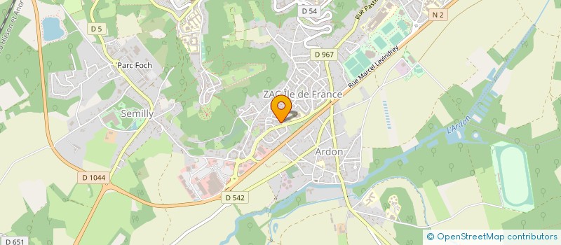 localisation de l'entreprise MADAME SYLVIE MIANNAY à LAON