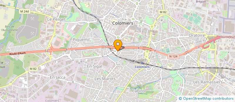 localisation de l'entreprise MADAME SYLVIE MICHALAK à COLOMIERS