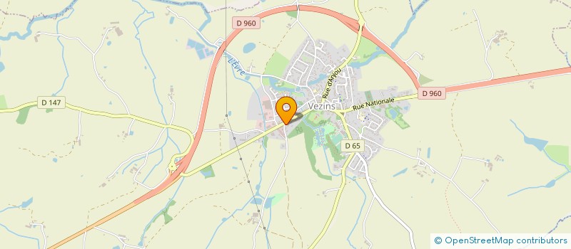 localisation de l'entreprise MADAME SYLVIE MICHELET  VEZINS