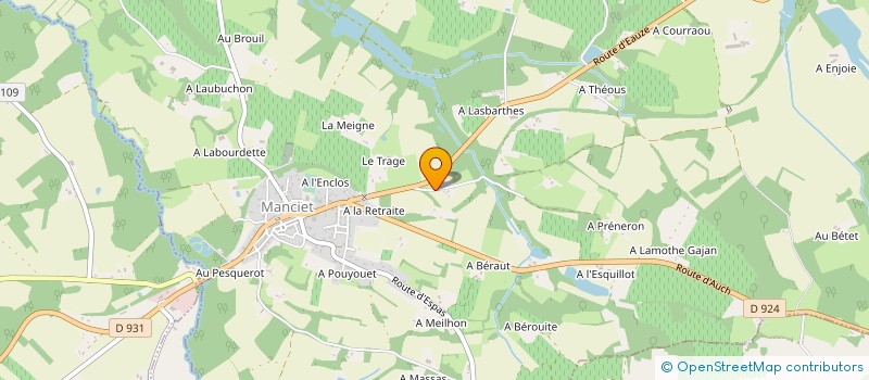 localisation de l'entreprise MADAME SYLVIE MICHELUCCI à ESPAS