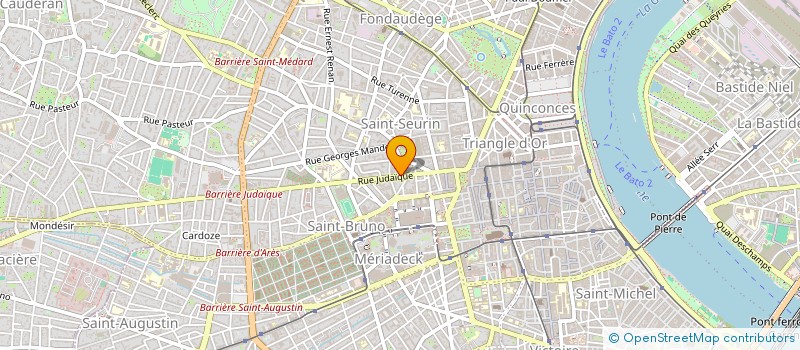 localisation de l'entreprise MADAME SYLVIE MICHON  BORDEAUX