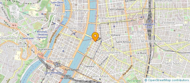 localisation de l'entreprise MADAME SYLVIE MILCZACH  LYON