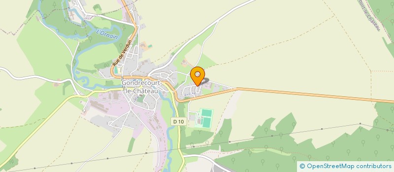 localisation de l'entreprise MADAME SYLVIE MILESI à GONDRECOURT-LE-CHATEAU