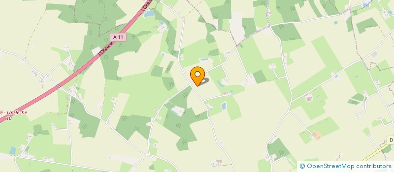 localisation de l'entreprise MADAME SYLVIE MILLE  MAREIL-SUR-LOIR