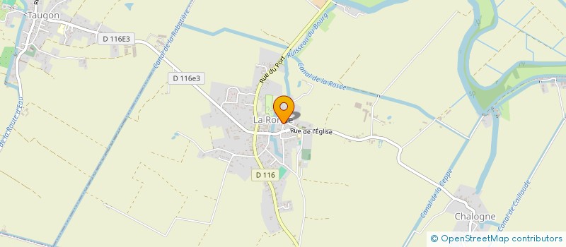 localisation de l'entreprise MADAME SYLVIE MIMBRE  LA RONDE