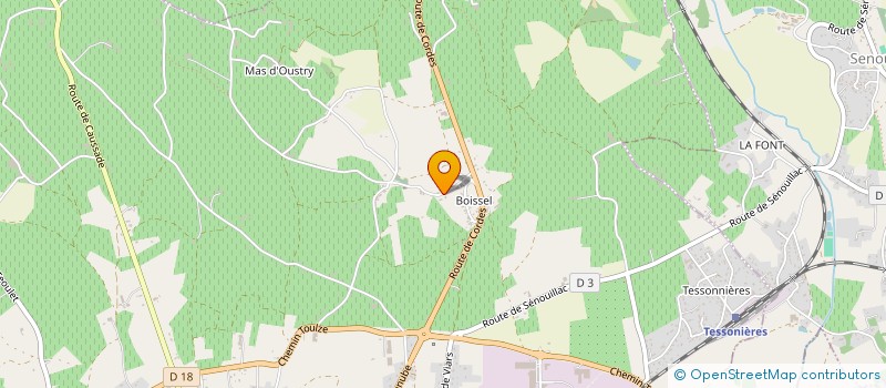 localisation de l'entreprise MADAME SYLVIE MIQUEL  GAILLAC